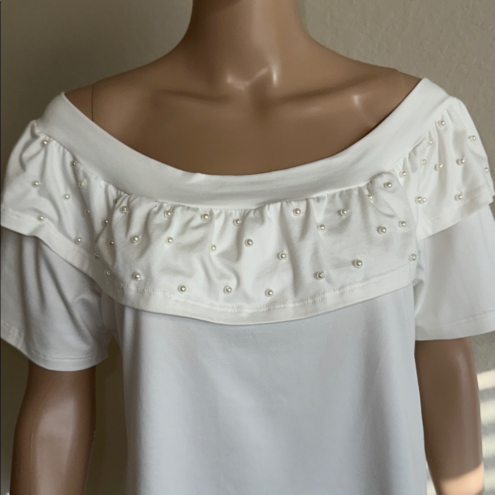Elegant JULYS & JK  women’s blouse. Size Large - Picture 3 of 12